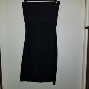 *L62* Spanx strapless slip, black, size medium